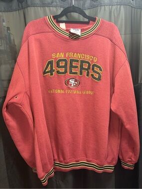Vintage NFL 49ers LEE SPORT embroidered crew sweat